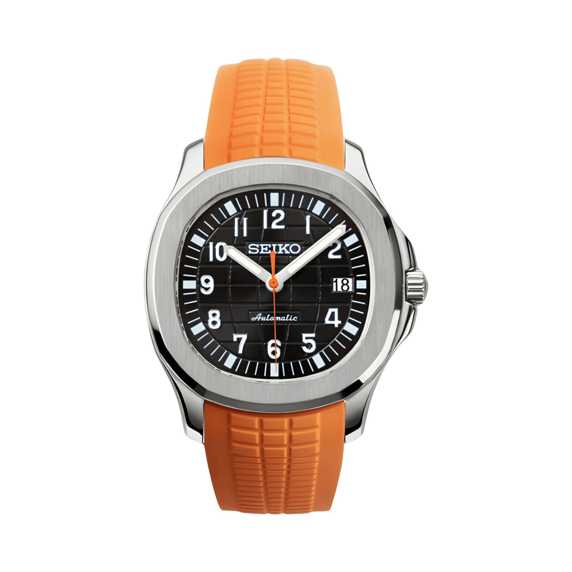 Seikonaut | Orange (Black Dial)