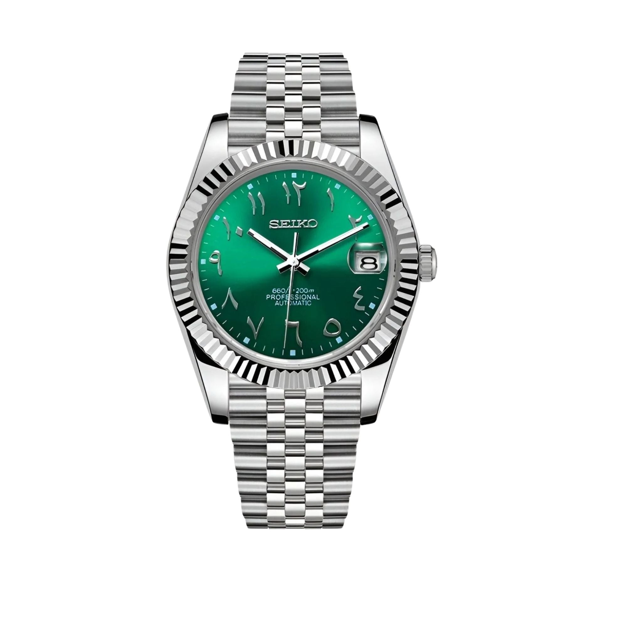 Justeiko |  Professional (Arabic Green Dial)