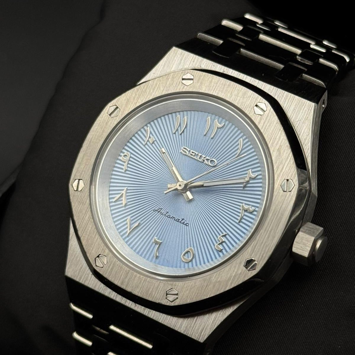 SEIKOAK | Arabic Dial (Light Blue Dial)