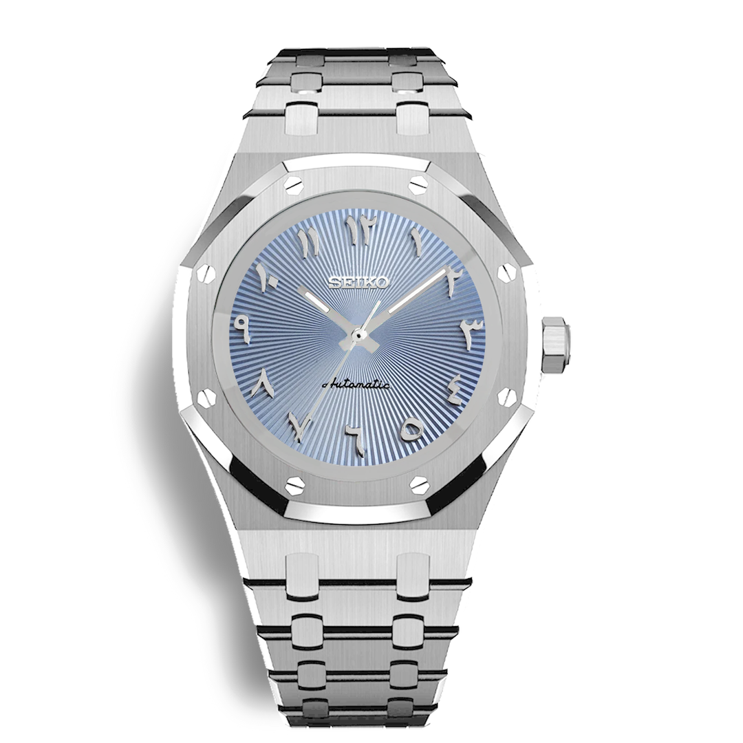 SEIKOAK | Arabic Dial (Light Blue Dial)