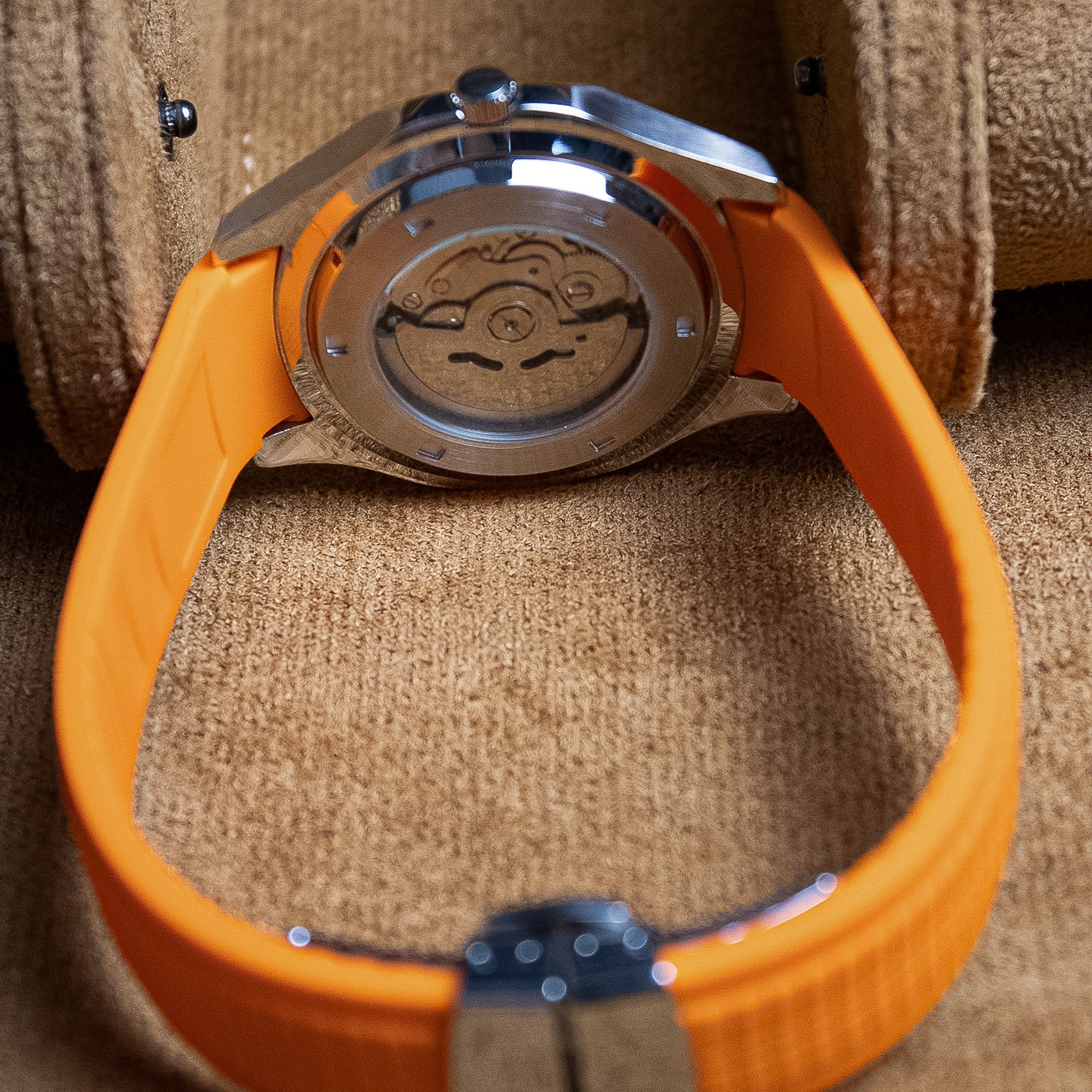 Seikonaut | Orange (Black Dial)